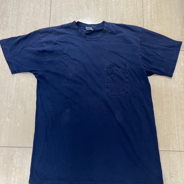 Vintage USA blank poket tshirts