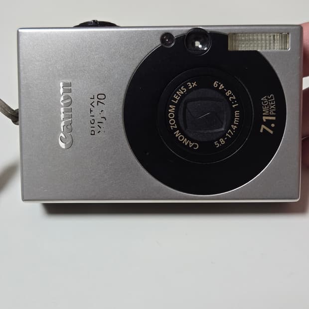 캐논 디지털 IXUS 70 블랙 카메라