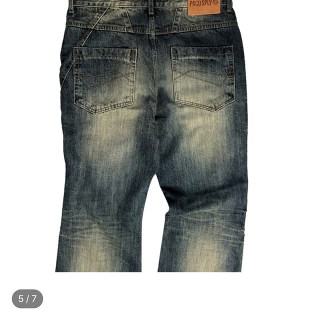 pacosply CRUSHED BOOTS JEANS