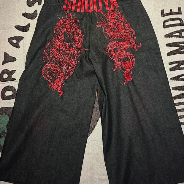 시부야 드래곤 팬츠 [kuas, rye chasin]