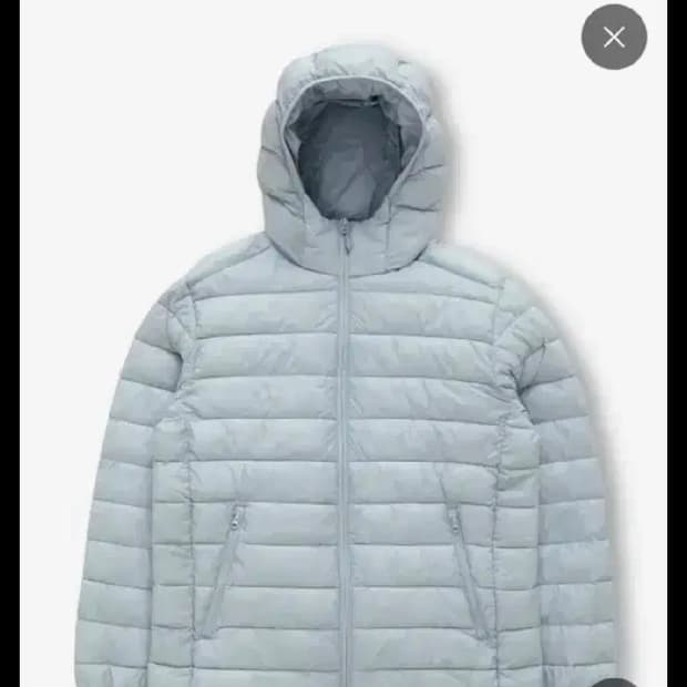 스파오 페일블루 경량패딩 M사이즈