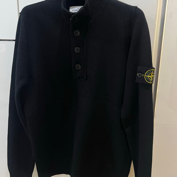 23fw 스톤아일랜드 반집업니트 100-슬림105 (새상품급)