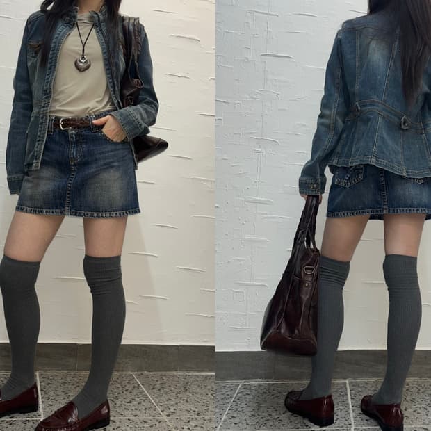 Pocket denim jacket