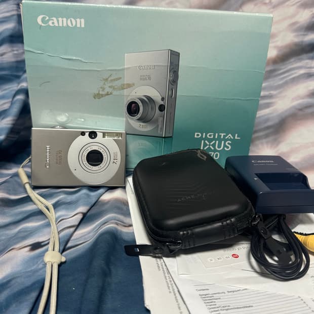 캐논 ixus70 카메라 풀박