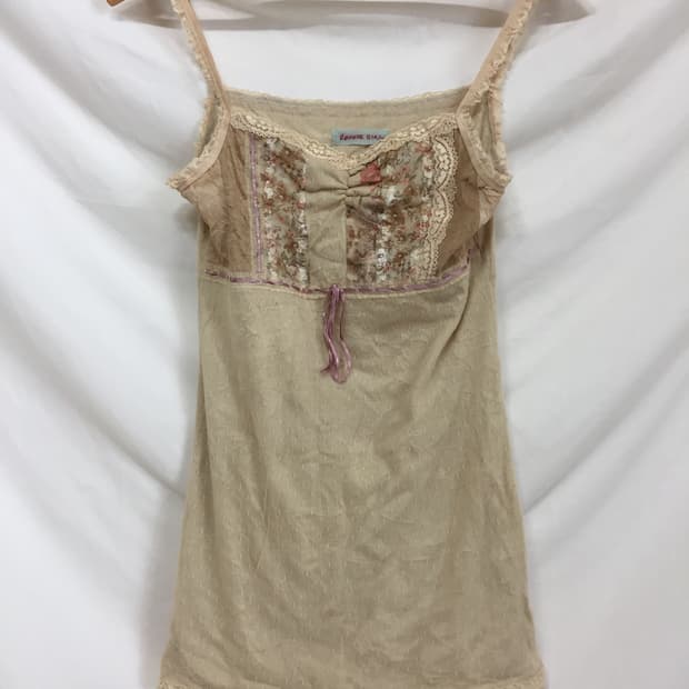 레이스 플라워 레이어드 나시