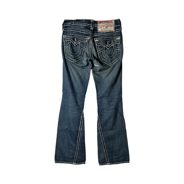 [True Religion] 트루릴리전 조이 수퍼T 플레어 데님팬츠