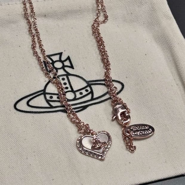 Vivienne Westwood heart necklace