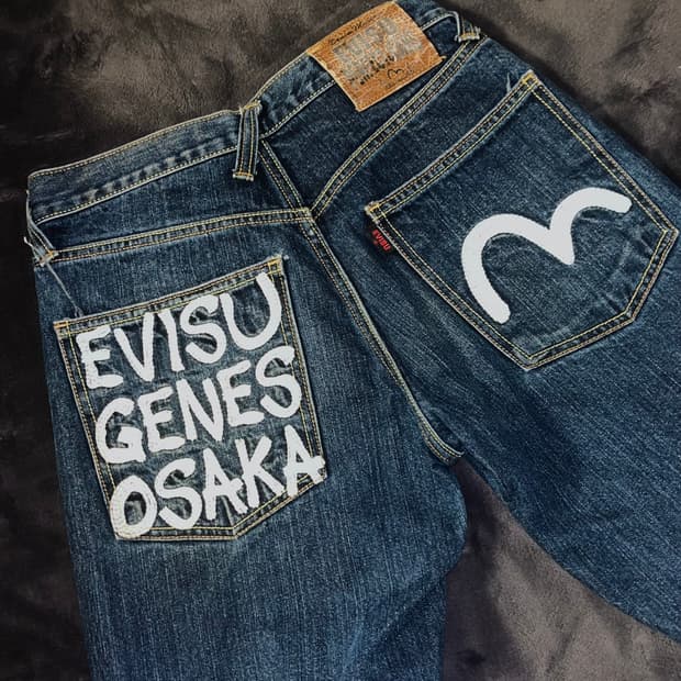 에비수 올드스쿨 데님팬츠 A2534