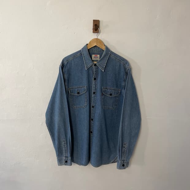 리바이스 데님 셔츠 