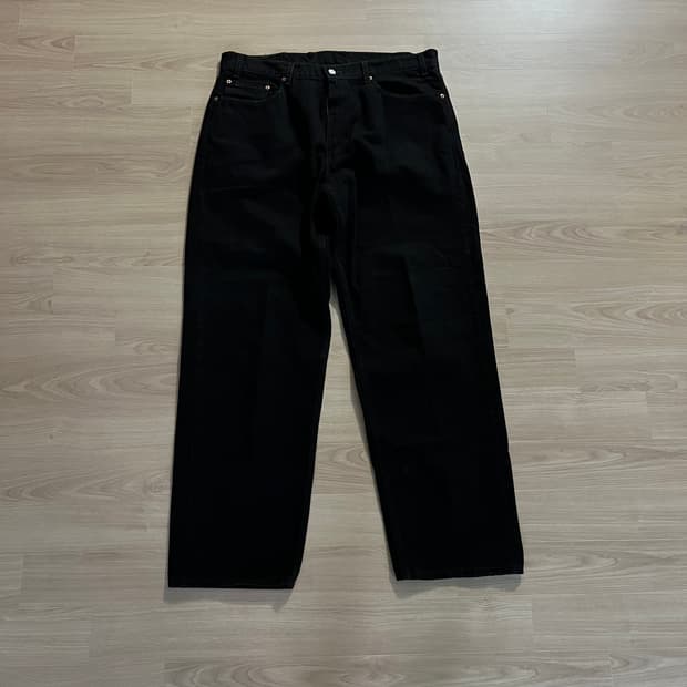 [38X32] 90s 빈티지 리바이스 565 블랙 made in usa