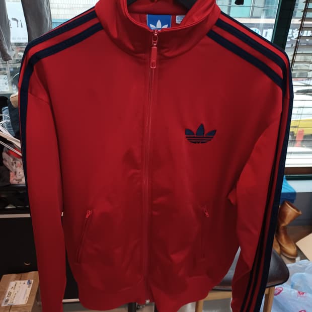 아디다스 파이어버드 트랙탑 져지 빨네이비 95