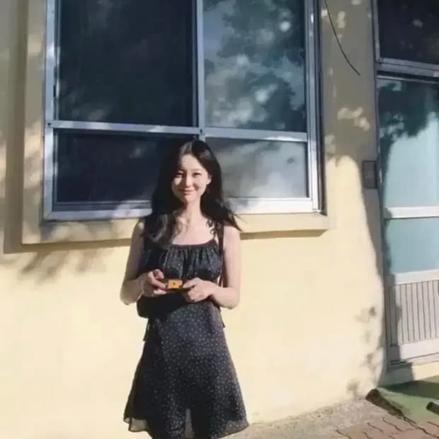 윤슬 yoonseul 나이트블루 원피스