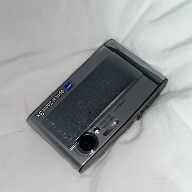 소니 사이버샷 dsc-t5 디지털 카메라