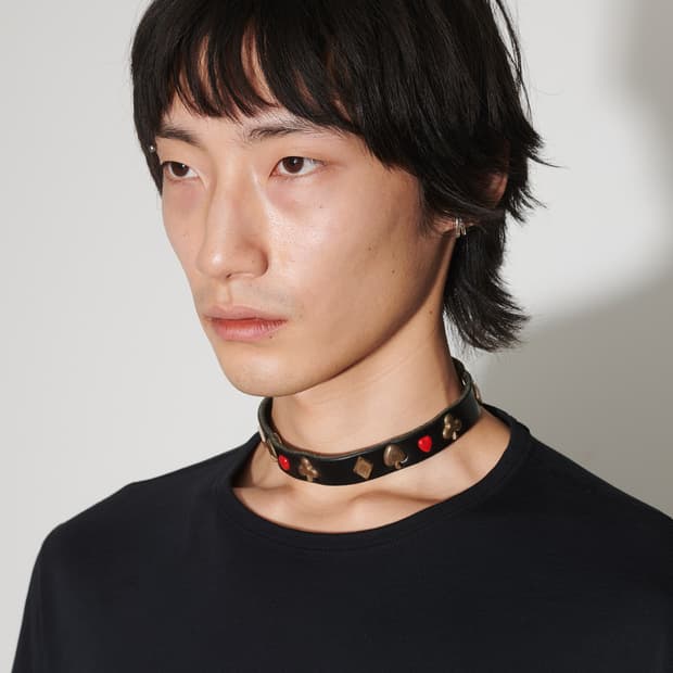 OUR LEGACY 2 CM CARD DECK CHOKER