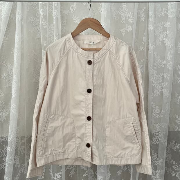 36) 아떼 바네사브루노 노카라 셔츠 자켓