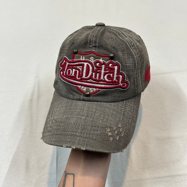 Von Dutch 본더치 볼캡 모자 Y2K