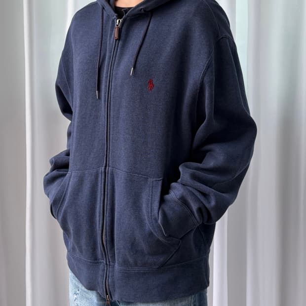 [L]폴로 랄프로렌 투웨이 코튼 후드집업