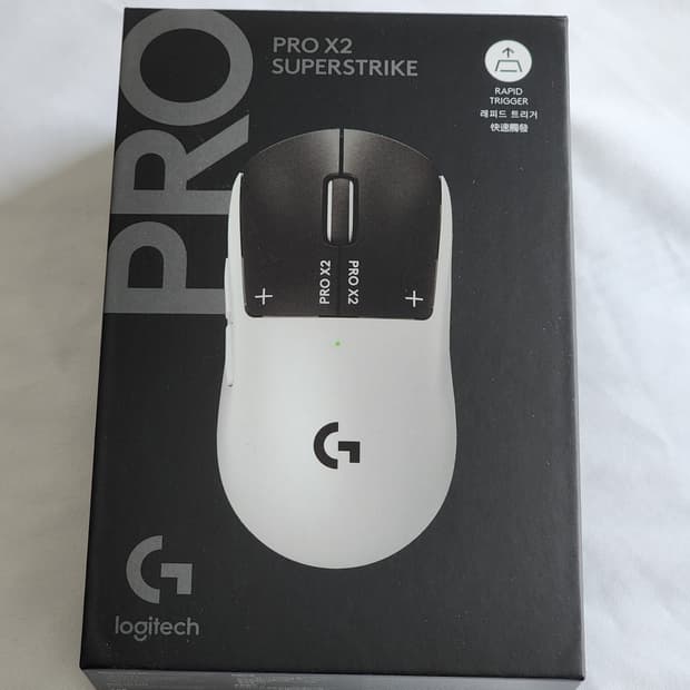 지슈스 로지텍 G 프로 X2 슈퍼스트라이크 무선 게이밍 마우스