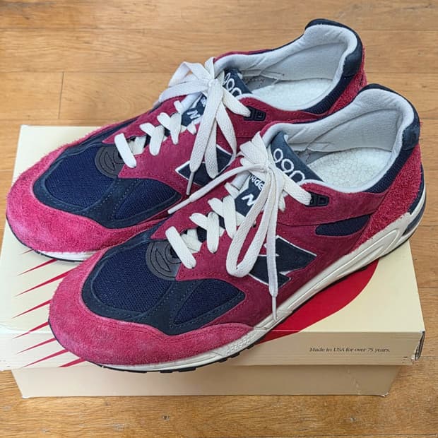 (295) 뉴발란스 990v2 크리센티넘 네이비