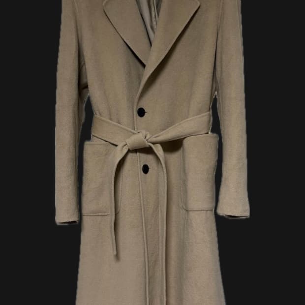 산드로옴므 울캐시 코트 L