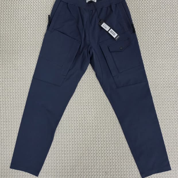 21SS 스톤 아일랜드 마리나 카고 네이비 팬츠