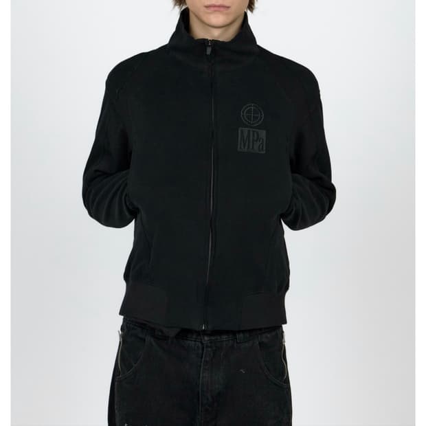 플라스틱 프로덕트 집업 블랙 L