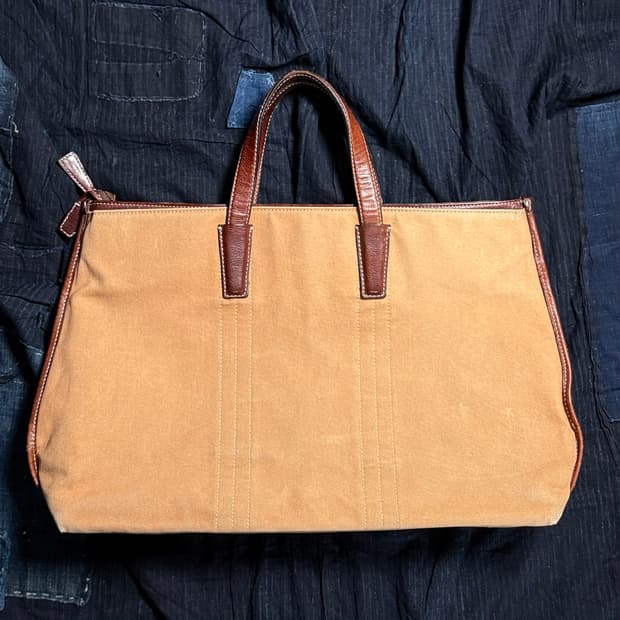 90-00's 펠릭스 뷜러 캔버스 브리프 케이스