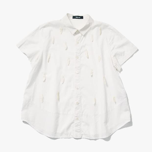 NE-NET - FEATHER BLOUSE
