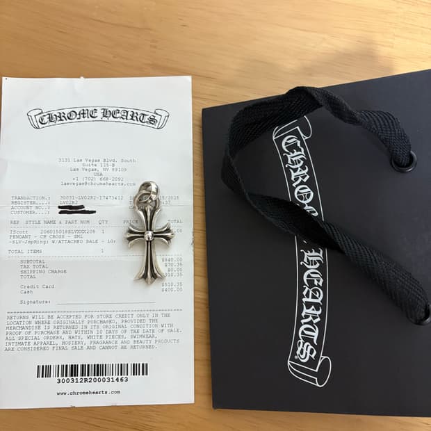 크롬하츠 스몰크로스 위드 베일