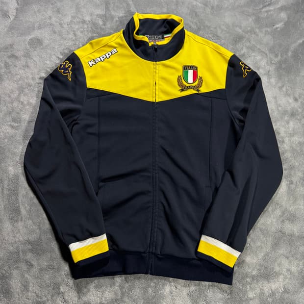 카파 이탈리아 져지 트랙탑 엘로우 