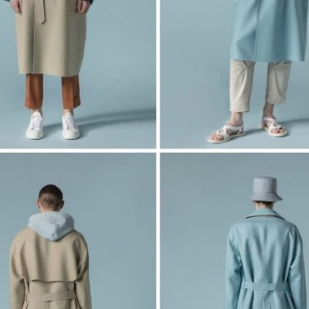 송지오옴므 리버서블 로브 코트 팝니다