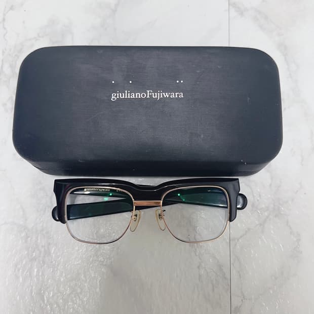줄리아노 후지와라 하금테 안경