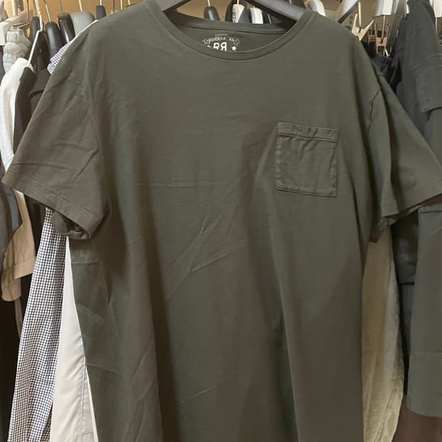 RRL 더블알엘 포켓 반팔티셔츠 L