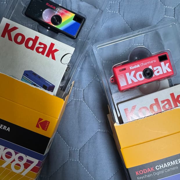 코닥 차메라 키체인 디지털 카메라