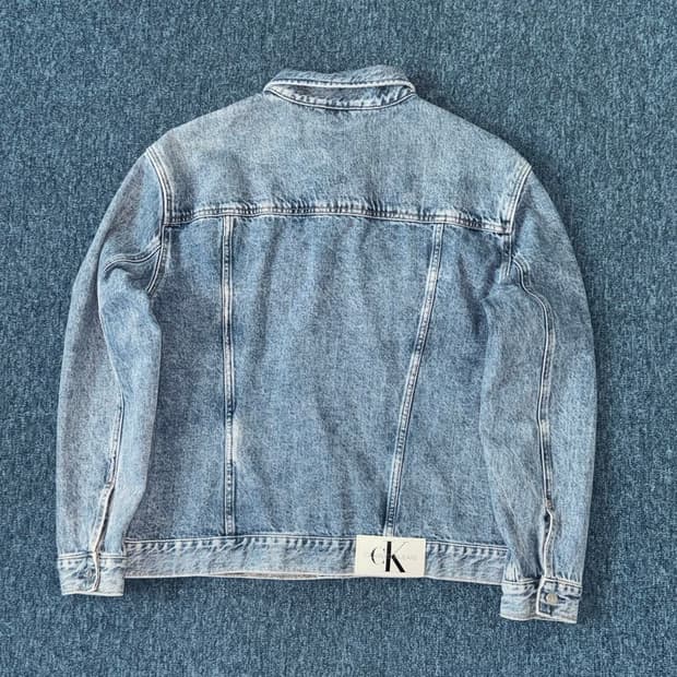 캘빈클라인 데님 자켓 XL