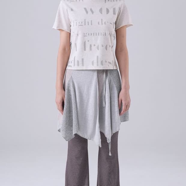 탠스댄스 믹스 랩 스커트