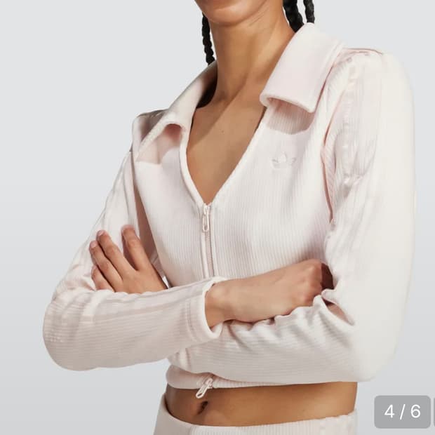 아디다스 핑크 집업