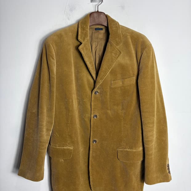 Polo ralph lauren 폴로 머스타드 코듀로이 블레이져