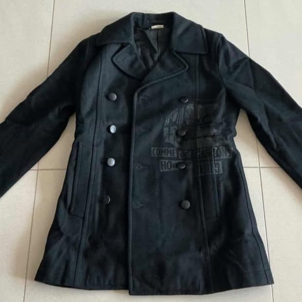 (급처) 08aw 꼼데가르송 옴므 플러스 피코트