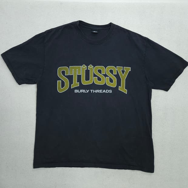스투시 벌리 쓰레드 반팔티 XL