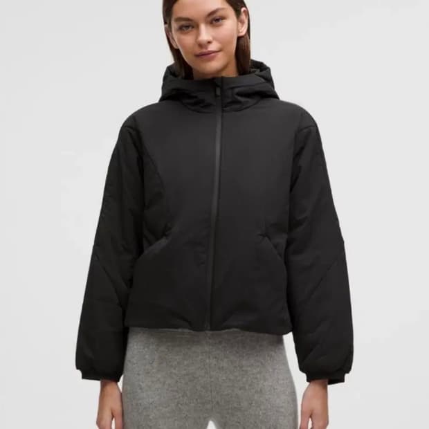 룰루레몬 워터 리지스턴트 인설레이티드 후드 재킷