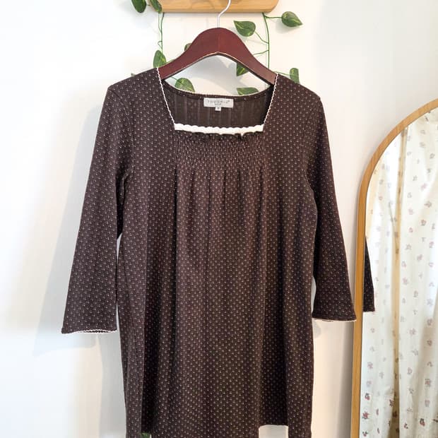 잔패턴 모리 7부 슬리브