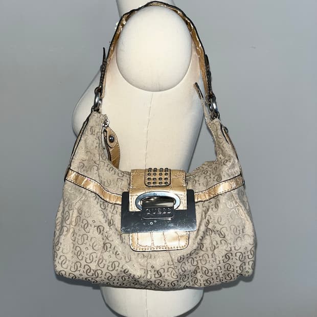 Guess beige Shoulder bag