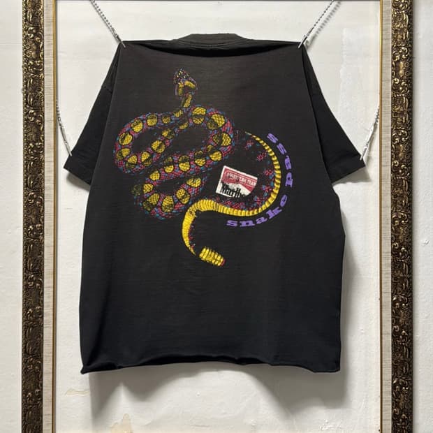 빈티지 90s Marlboro Snake 말보로 스네이크 티셔츠