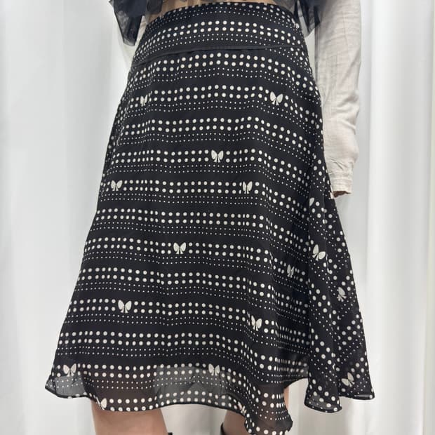 miss J ribbon midi skirt