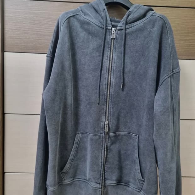 (새상품,무료배송) 디미트리블랙 피그먼트 후드집업