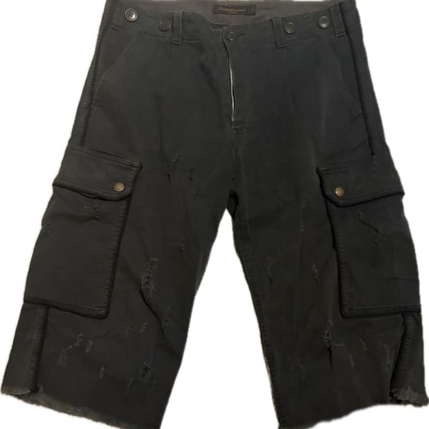 (L)언더커버 04ss scab 컷오프 카고 쇼츠