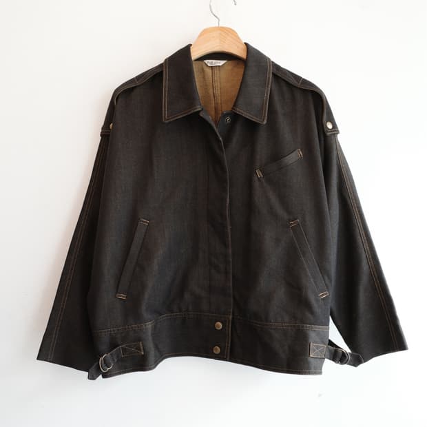 Japan brand 스냅 자켓