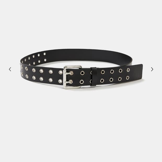LCDC DOUBLE EYELET LEATHER BELT