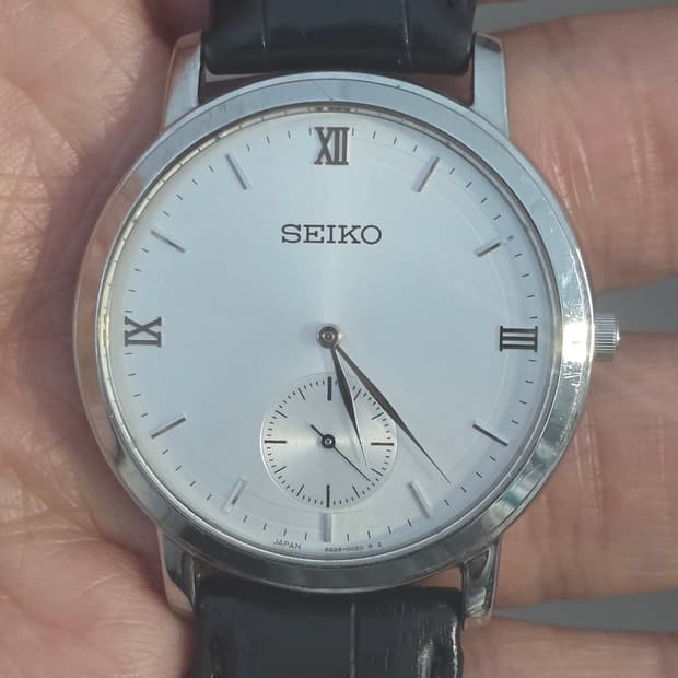 세이코 (SEIKO) 스몰 세컨즈 스피릿 SRK015J1 쿼츠 시계 